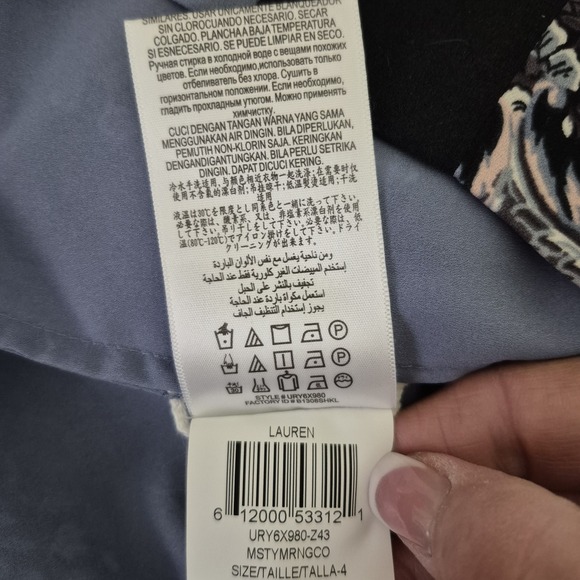 BCBG Maxazria Lauren Dress Womens 4 Multicolor Sleeveless Sheath Lined NEW - Picture 4 of 7